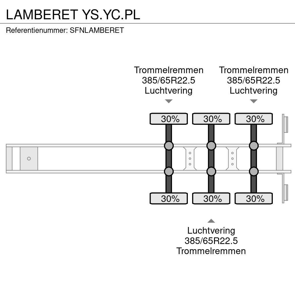 Lamberet YS.YC.PL Frigofrik çekiciler