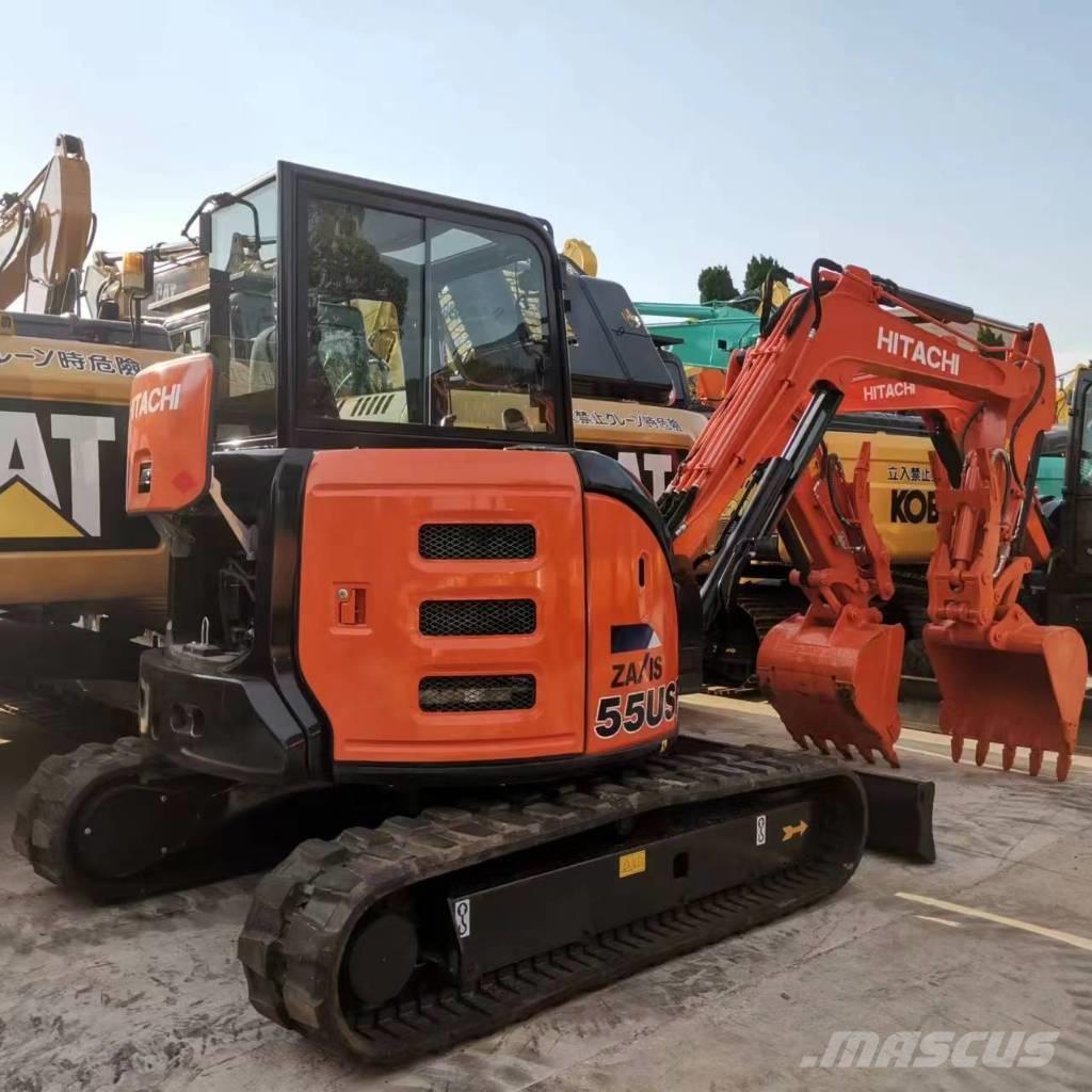 Hitachi ZX 55USR Mini ekskavatörler, 7 tona dek