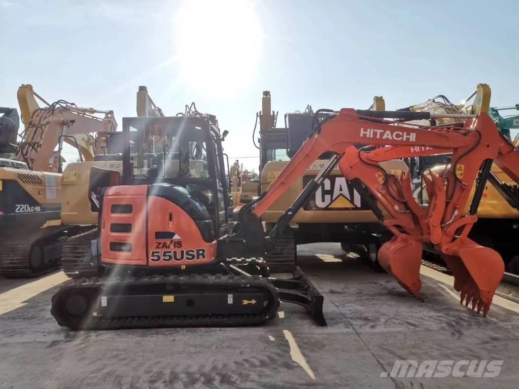 Hitachi ZX 55USR Mini ekskavatörler, 7 tona dek