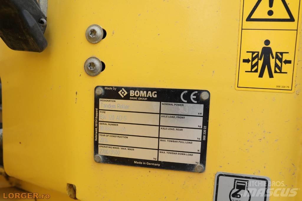 Bomag BW 120 AD-5 Çift tamburlu silindirler
