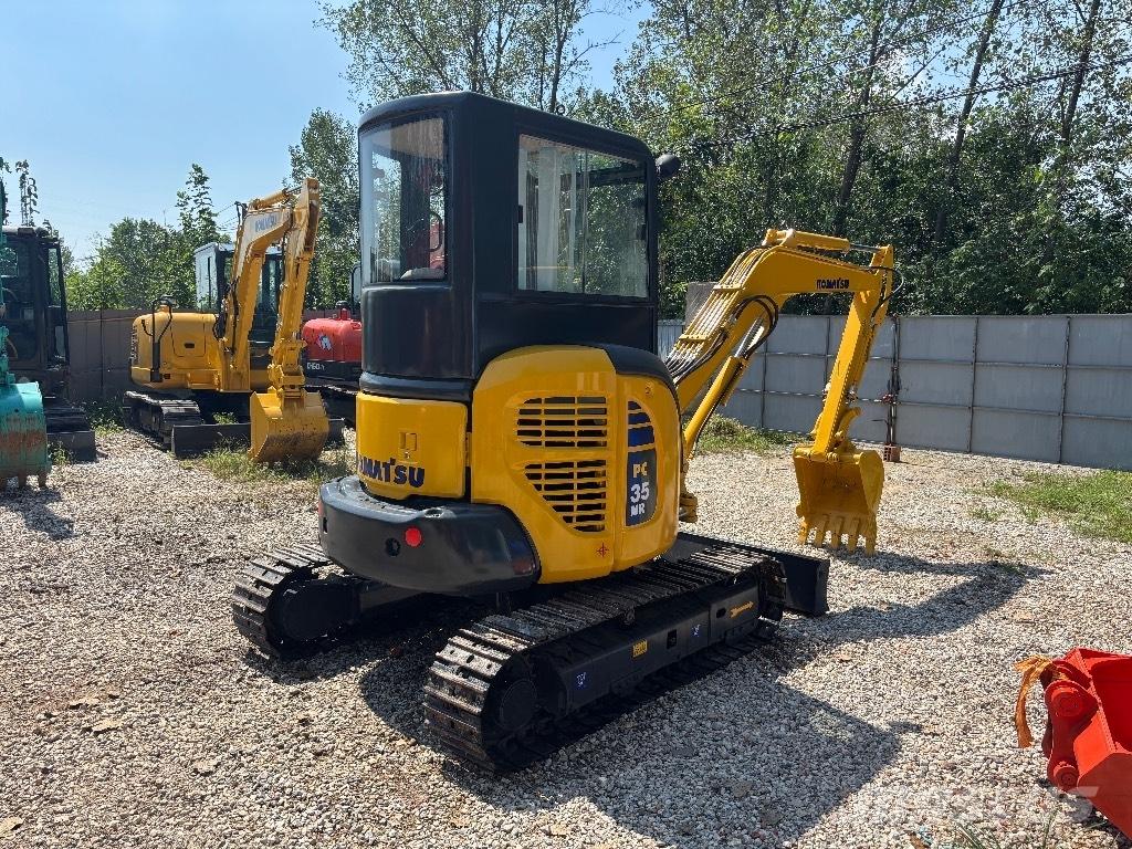 Komatsu PC 35 MR Mini ekskavatörler, 7 tona dek