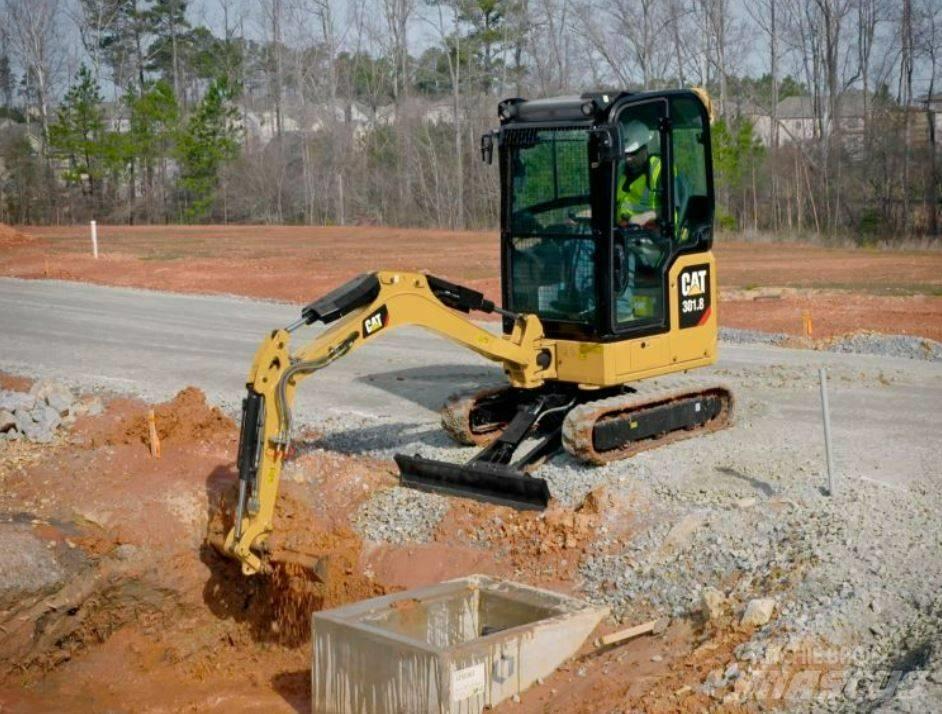 CAT 301.8 UTHYRES Mini ekskavatörler, 7 tona dek