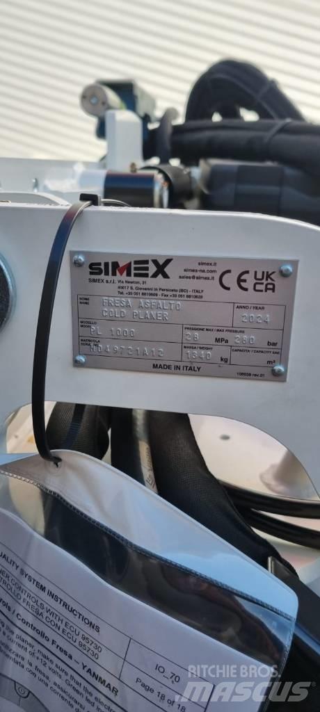 Simex PL1000 Asfalt makina aksesuarlari