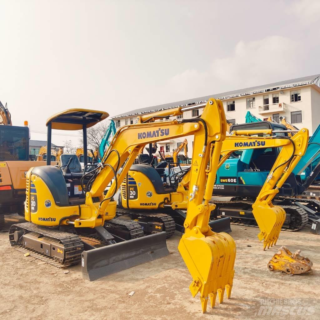 Komatsu PC30MR-3 Mini ekskavatörler, 7 tona dek