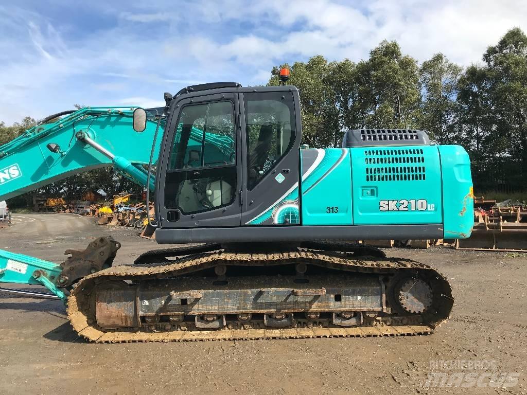 Kobelco SK 210 LC-10 Paletli ekskavatörler