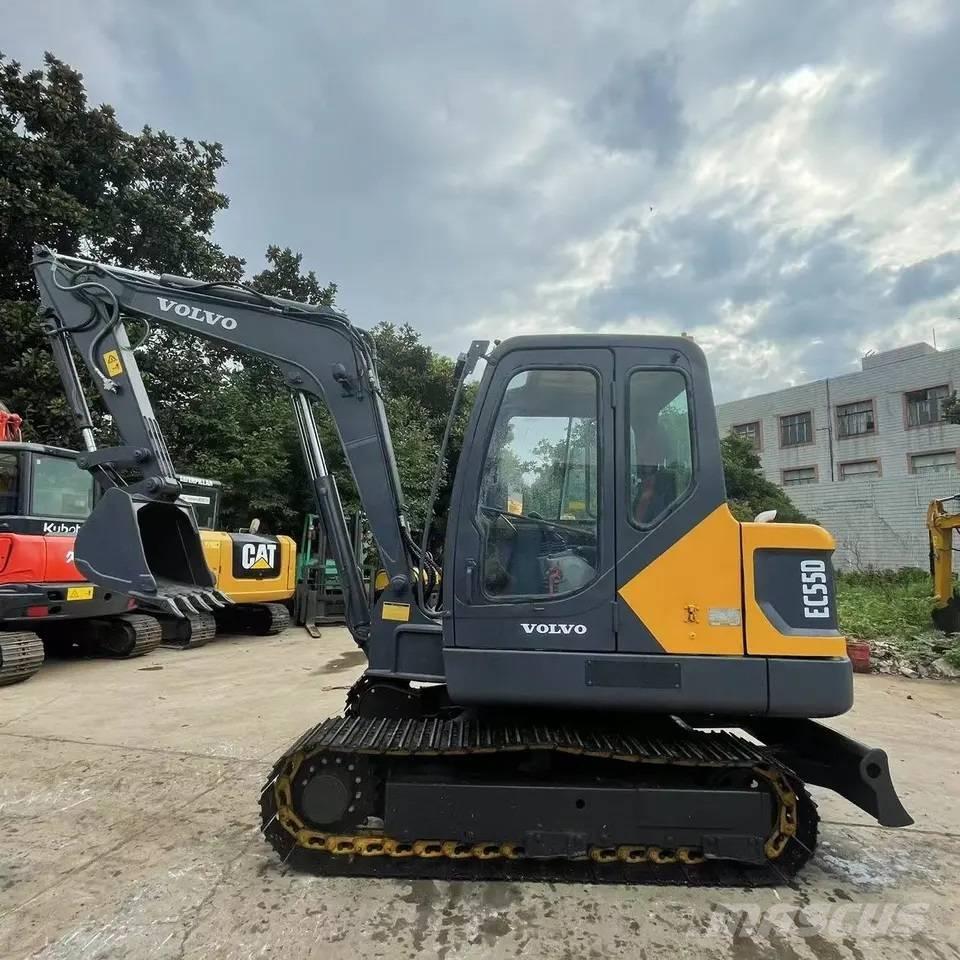 Volvo EC55D Mini ekskavatörler, 7 tona dek