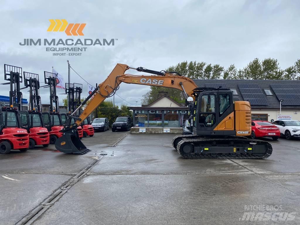 CASE CX 145 D SR Paletli ekskavatörler