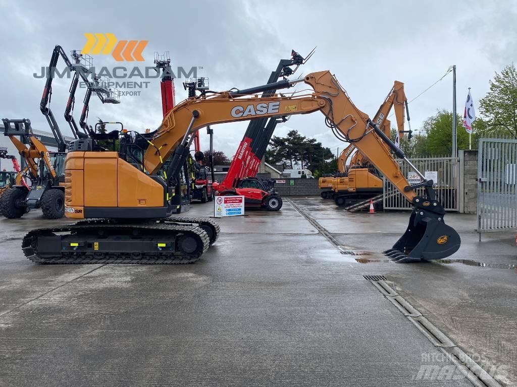 CASE CX 145 D SR Paletli ekskavatörler