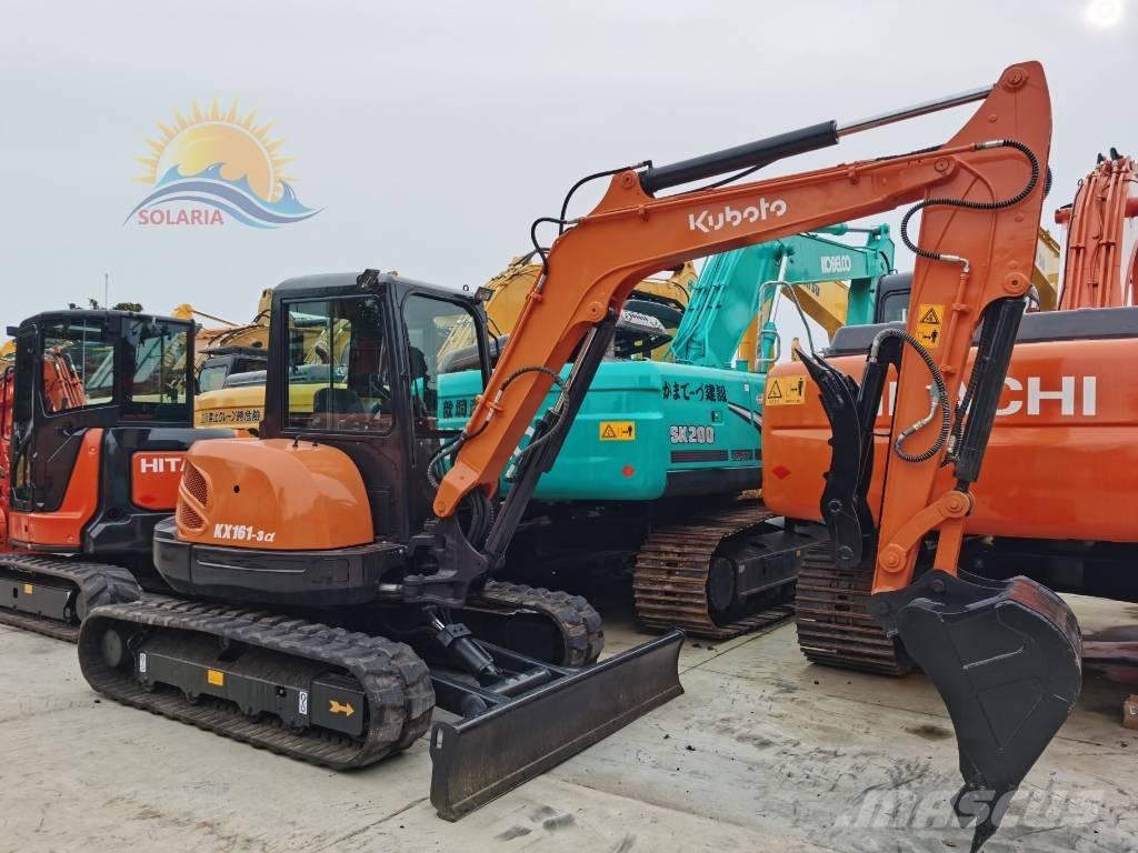 Kubota KX 161 Mini ekskavatörler, 7 tona dek