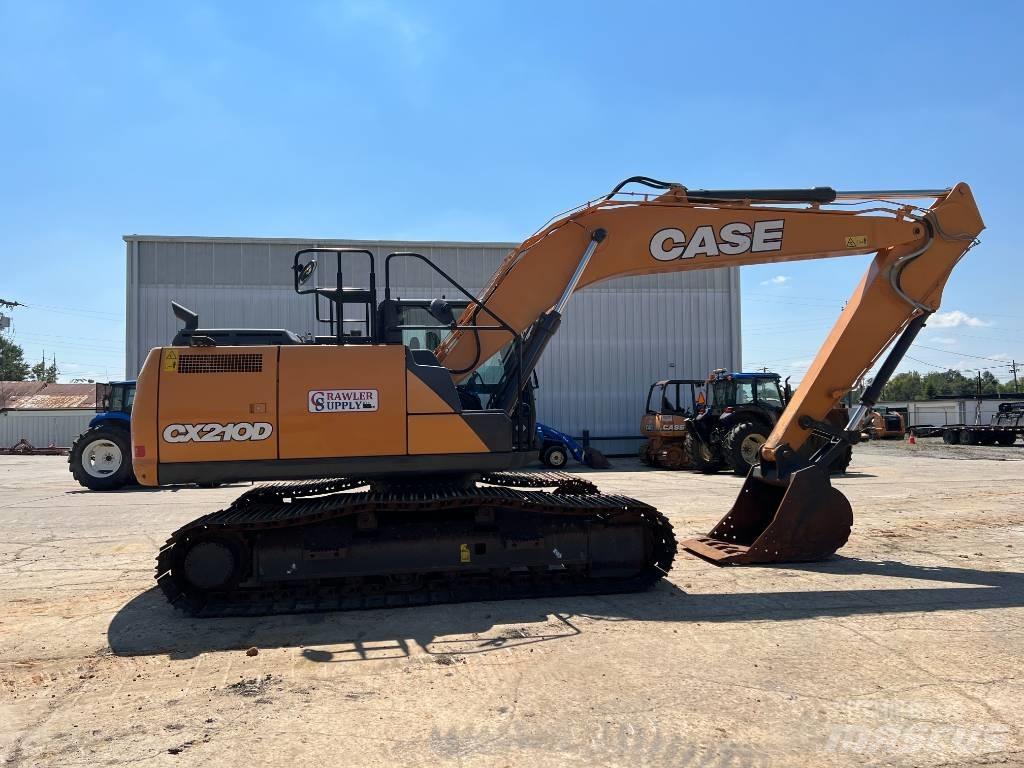 CASE CX 210 D Paletli ekskavatörler