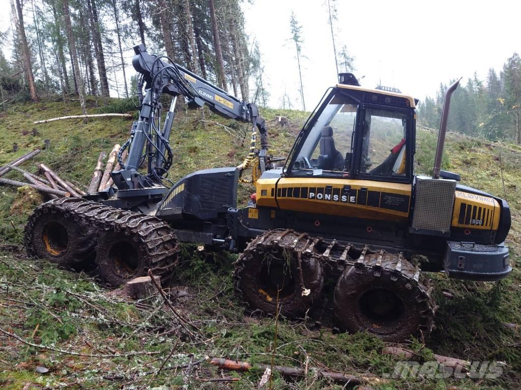 Ponsse ERGO 8W Biçerdöverler