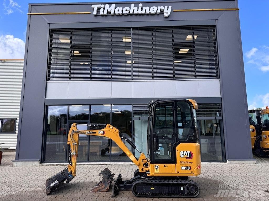 CAT 301.8 Mini ekskavatörler, 7 tona dek