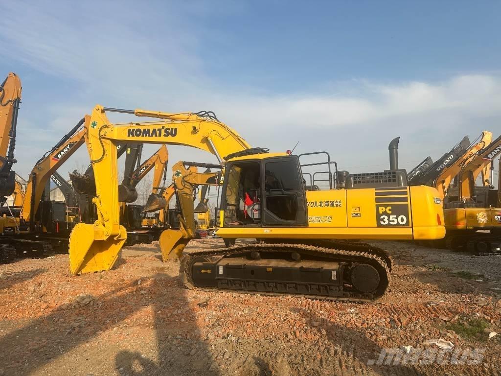 Komatsu PC 350 Paletli ekskavatörler