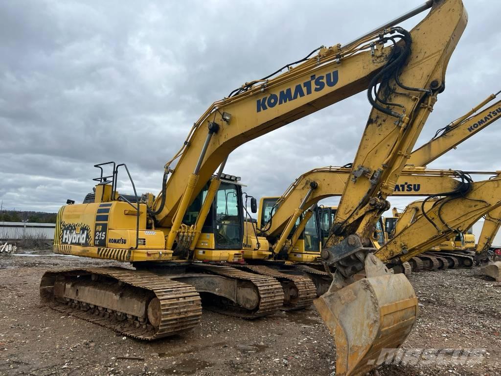 Komatsu HB 215 LC-2 Paletli ekskavatörler