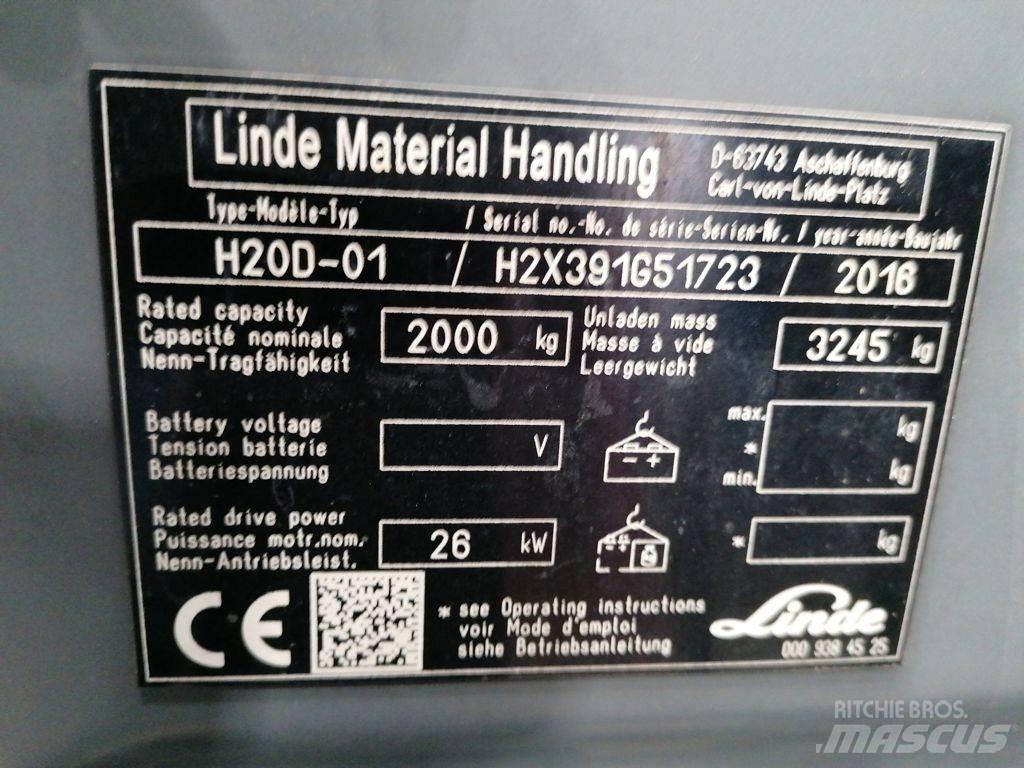 Linde H20D-01 Dizel forkliftler