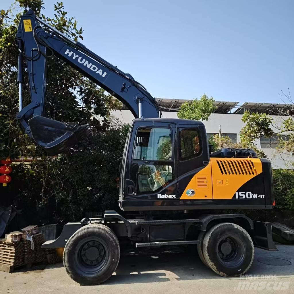 Hyundai r150w-9 Lastik tekerli ekskavatörler