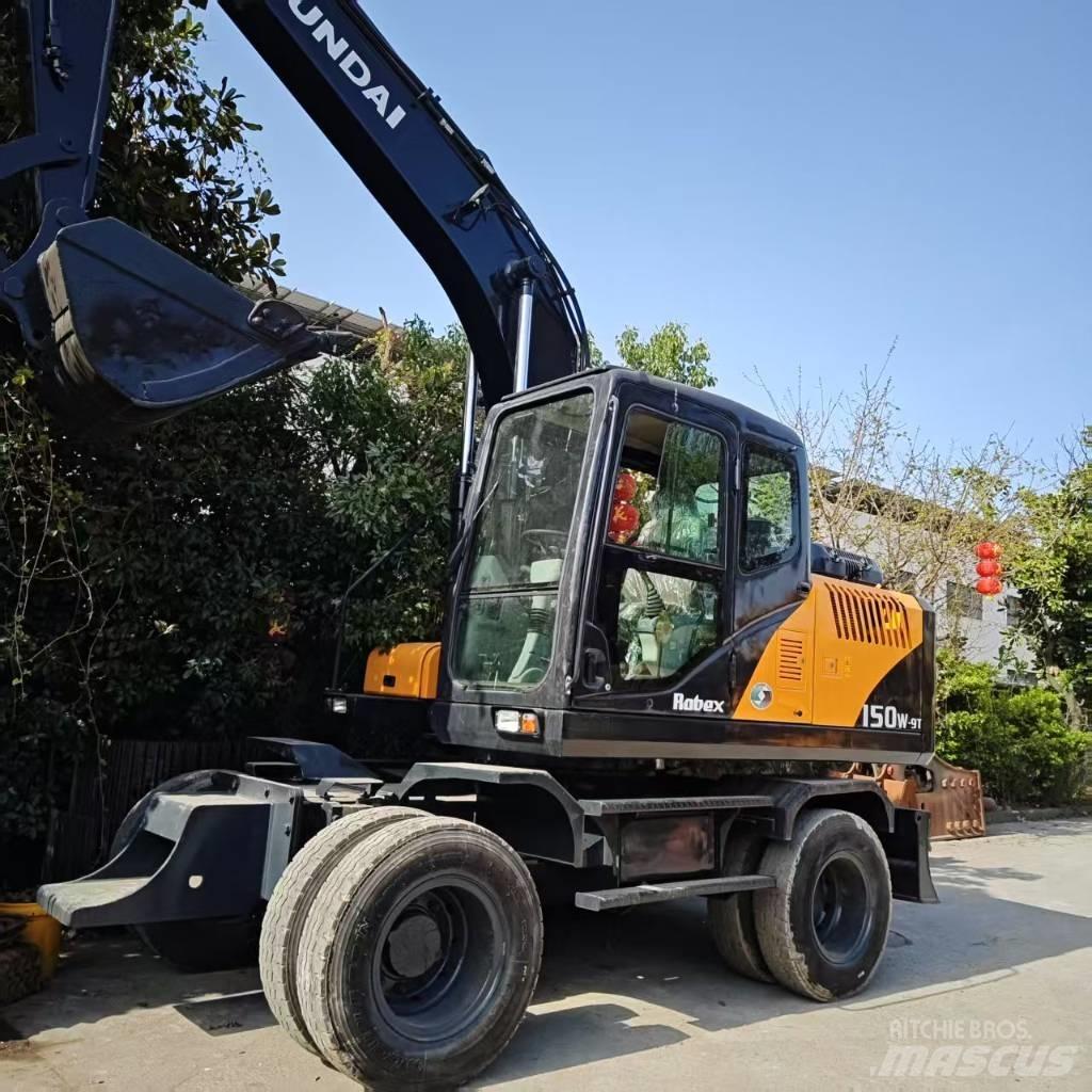 Hyundai r150w-9 Lastik tekerli ekskavatörler