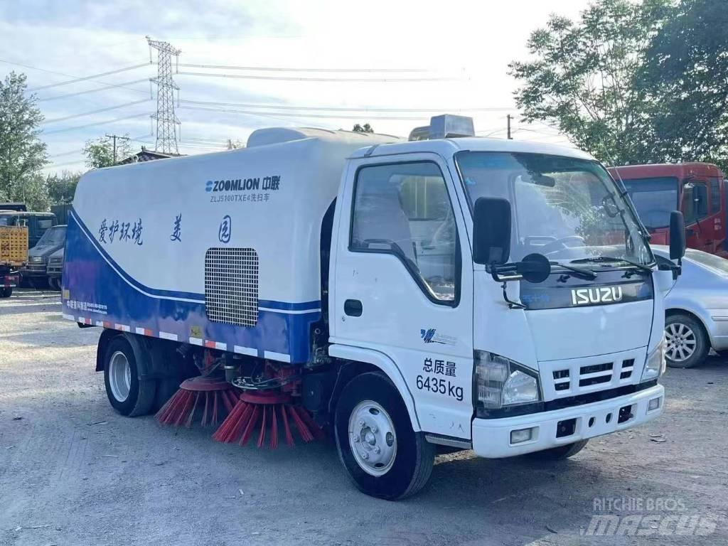 Isuzu 4K Süpürme kamyonları