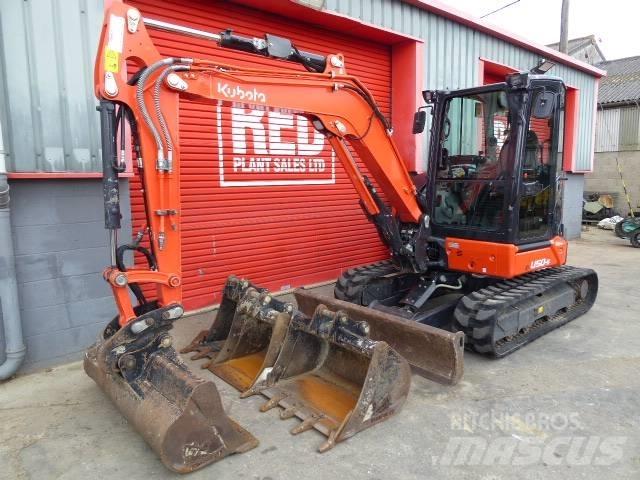 Kubota U 50-5 Mini ekskavatörler, 7 tona dek