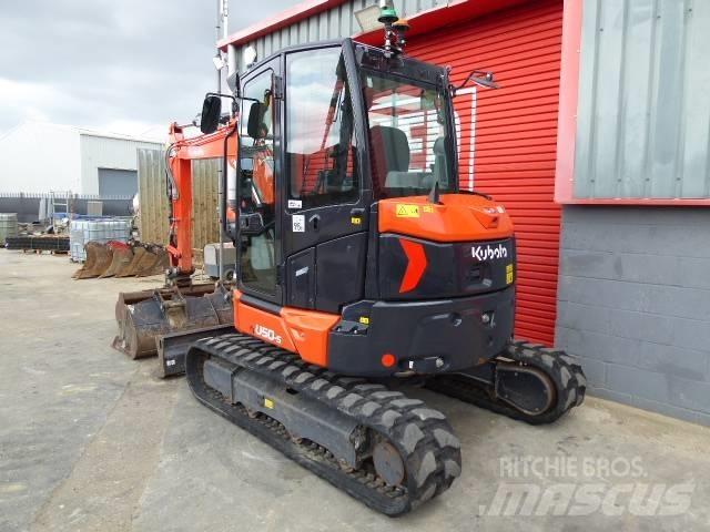 Kubota U 50-5 Mini ekskavatörler, 7 tona dek
