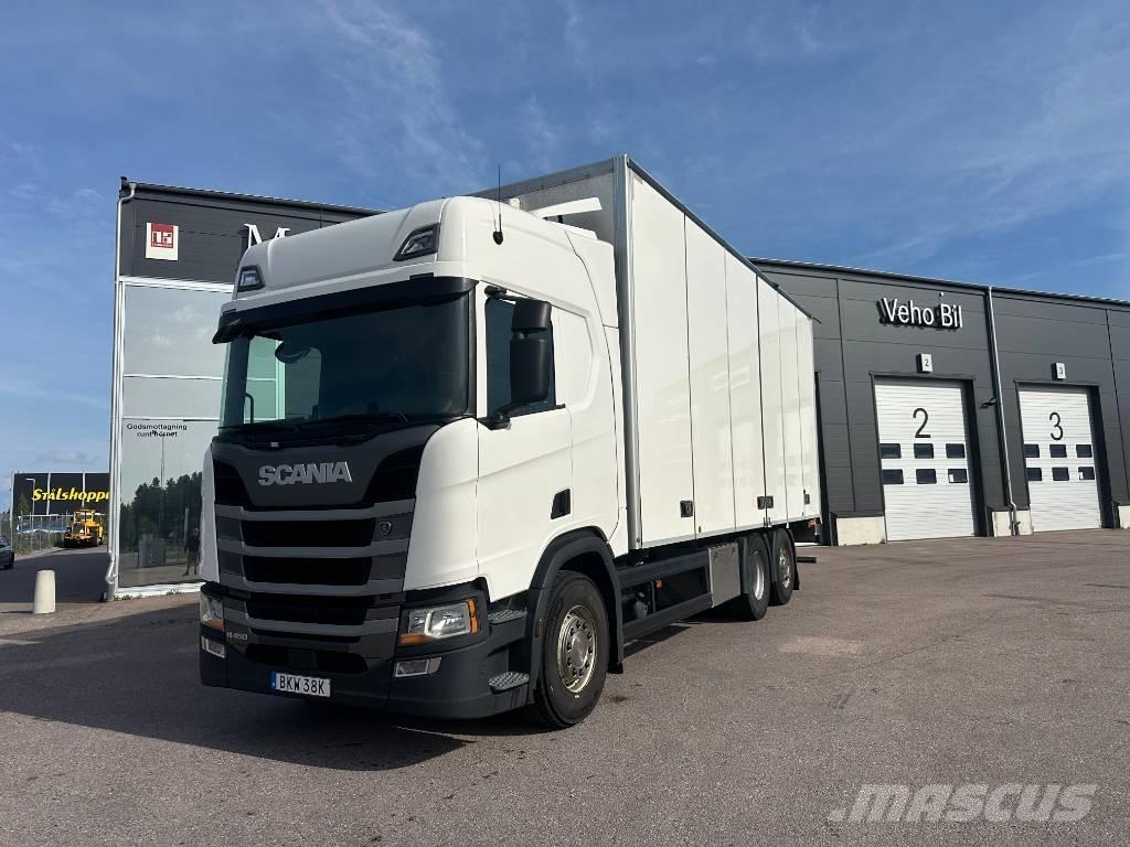 Scania R 450 6x2 Kapali kasa kamyonlar