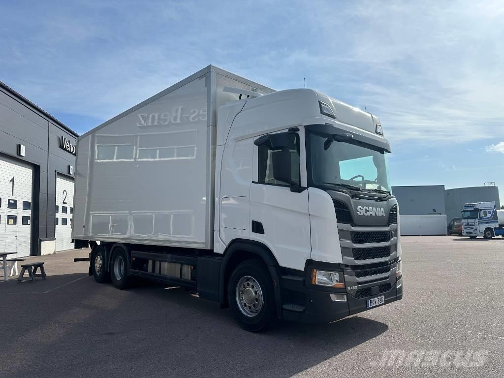 Scania R 450 6x2 Kapali kasa kamyonlar