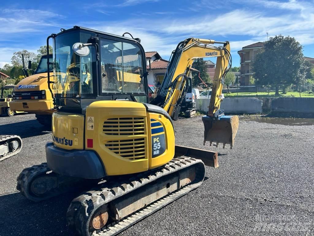 Komatsu PC 55 MR-3 Mini ekskavatörler, 7 tona dek