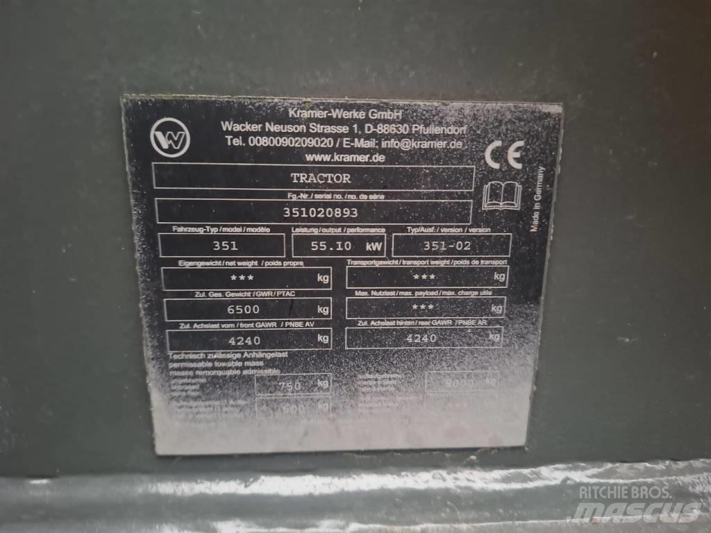 Kramer 480 Tekerlekli yükleyiciler