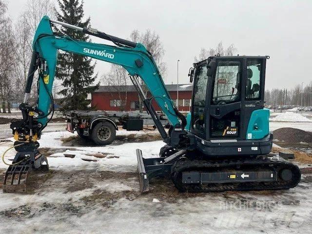 Sunward SWE 60 UF Mini ekskavatörler, 7 tona dek