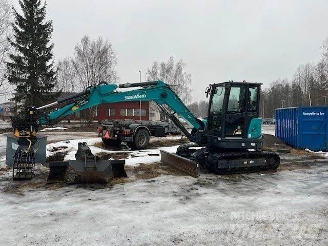 Sunward SWE 60 UF Mini ekskavatörler, 7 tona dek