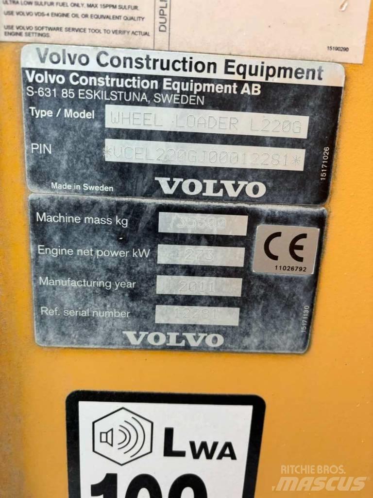 Volvo L 220 G Tekerlekli yükleyiciler