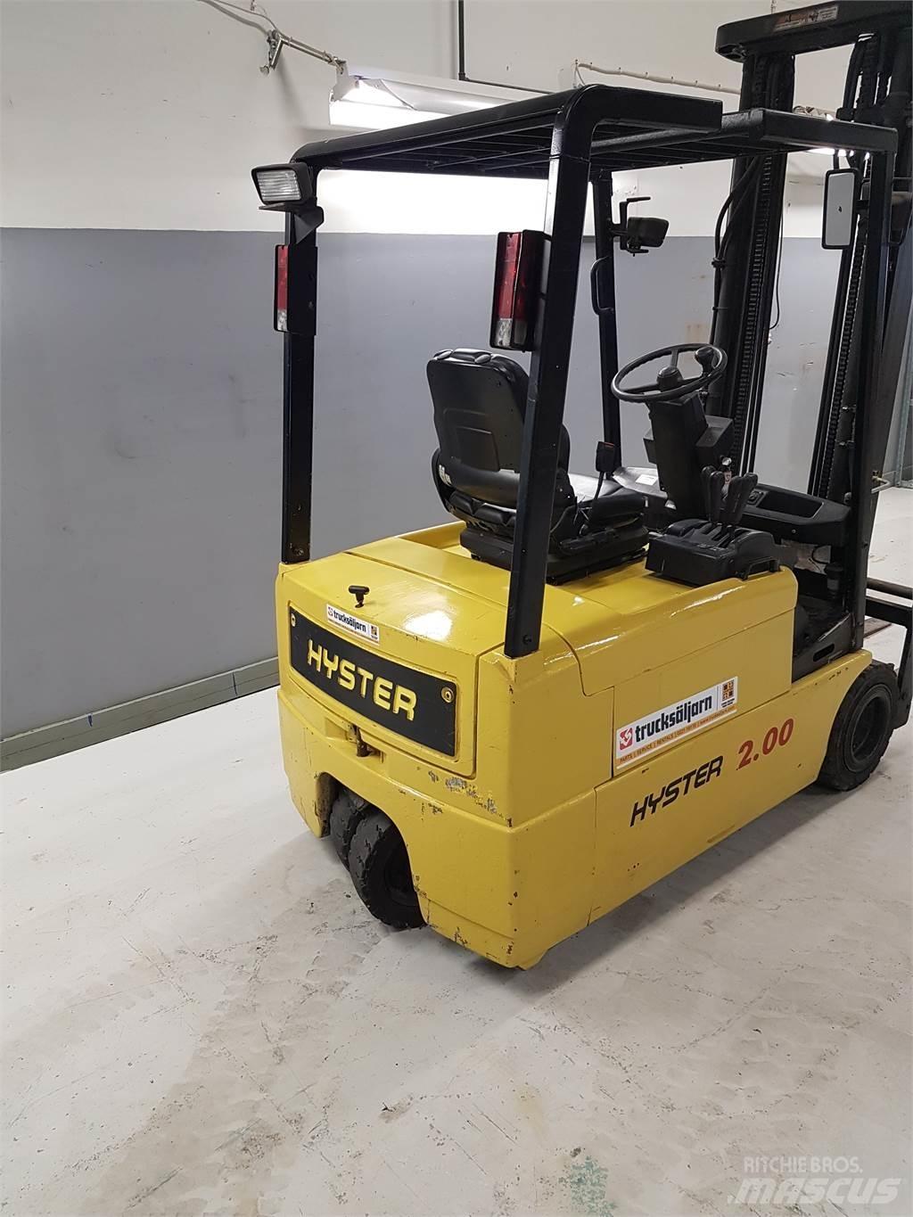 Hyster J2.00XMT Elektrikli forkliftler