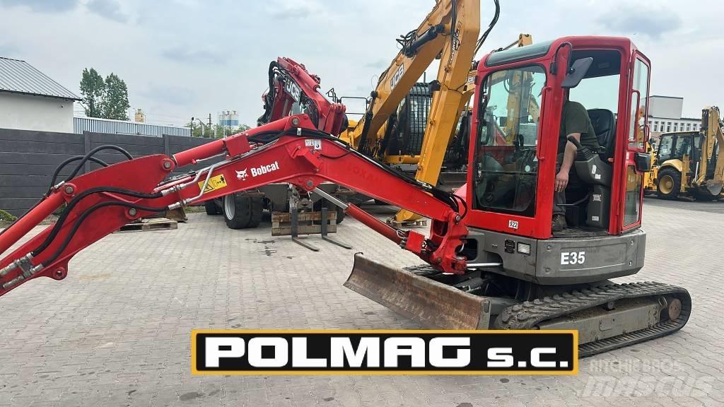 Bobcat E 35 Mini ekskavatörler, 7 tona dek