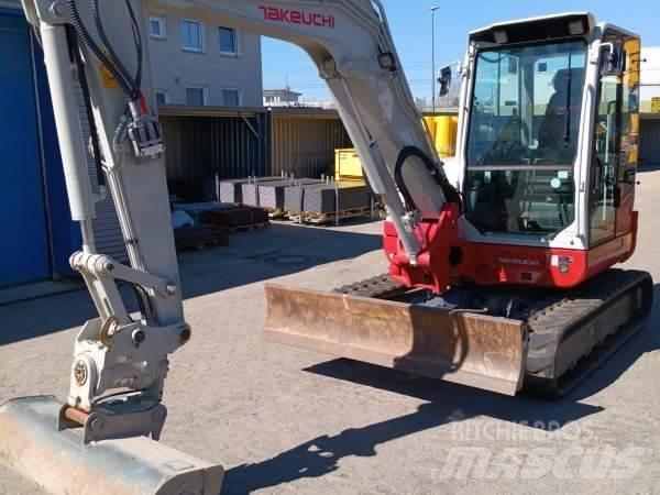 Takeuchi TB 260 Mini ekskavatörler, 7 tona dek