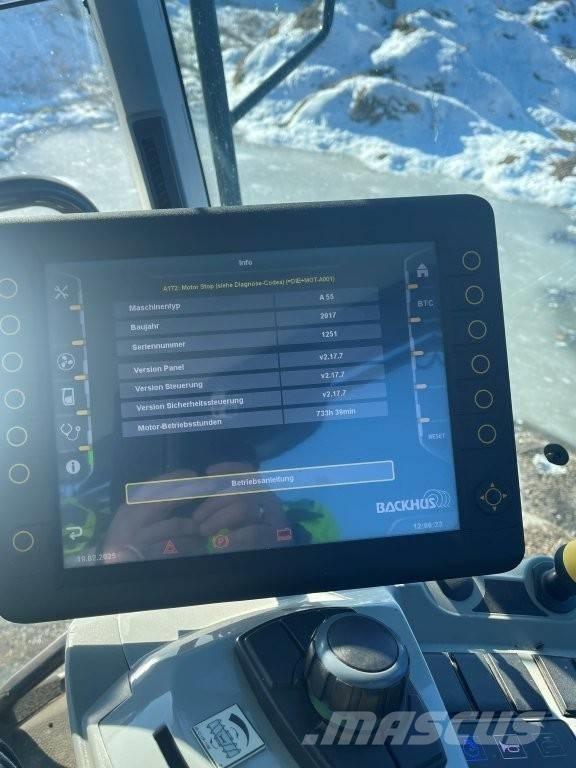 Backhus A 55 Kompoze karistirma makinasi