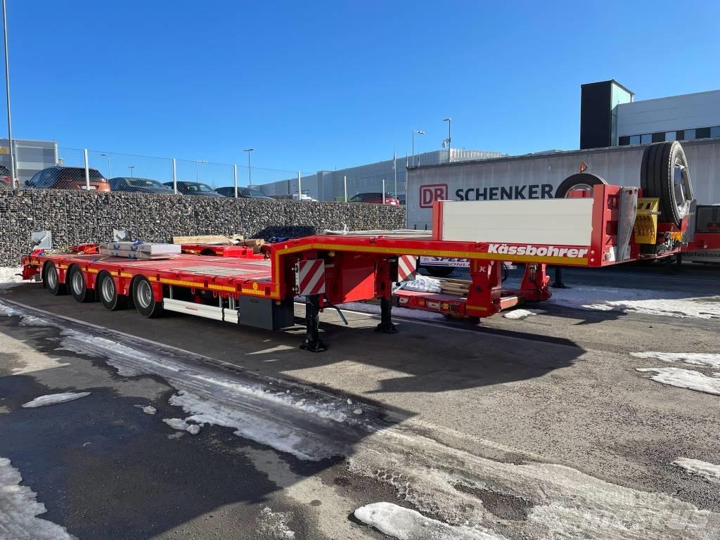 Kässbohrer SLA 4 Low loader yari çekiciler