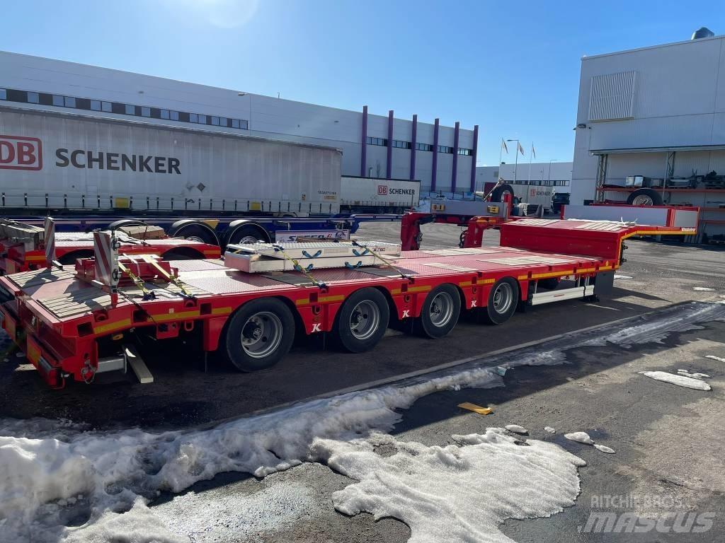 Kässbohrer SLA 4 Low loader yari çekiciler