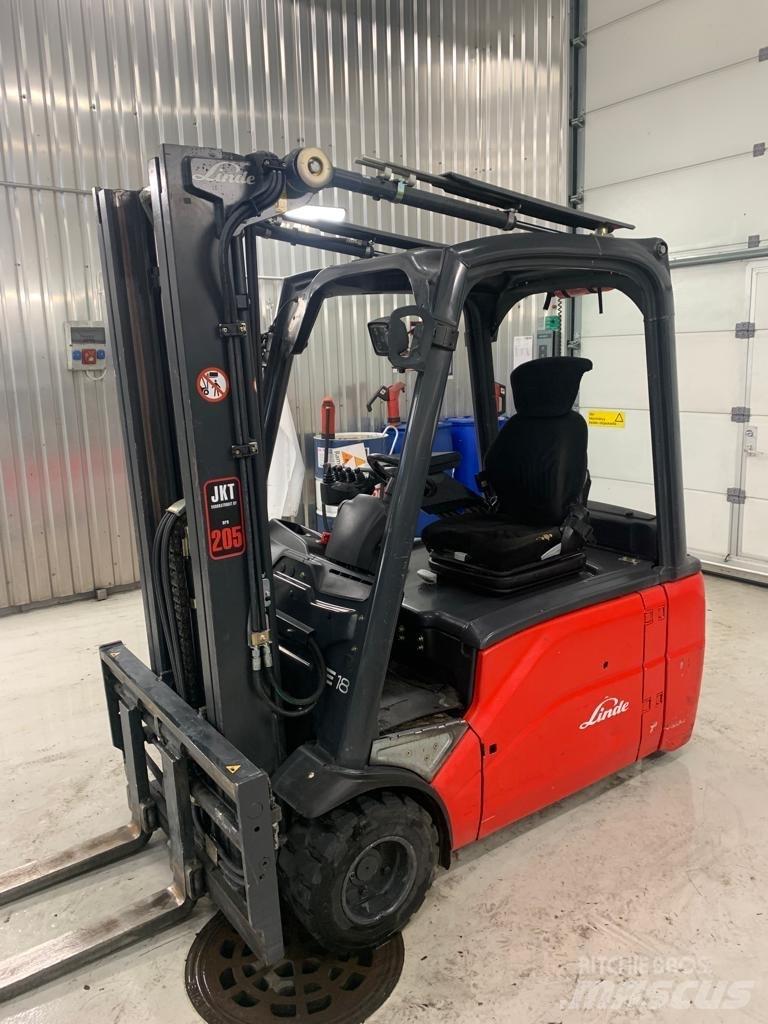 Linde E18 L Elektrikli forkliftler
