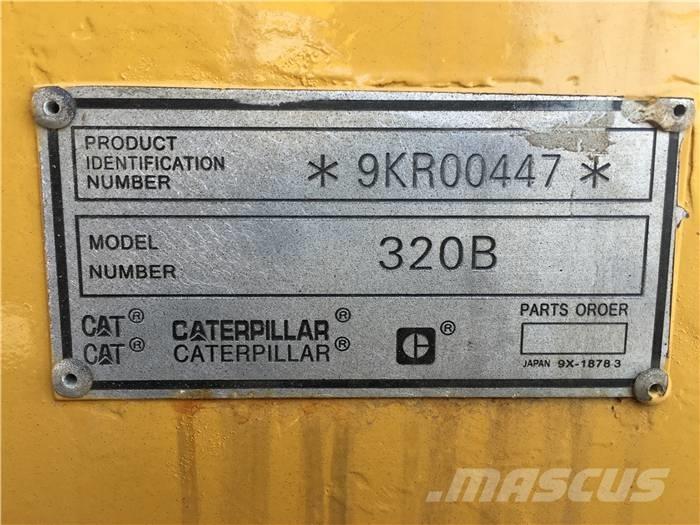 CAT 320 B Paletli ekskavatörler