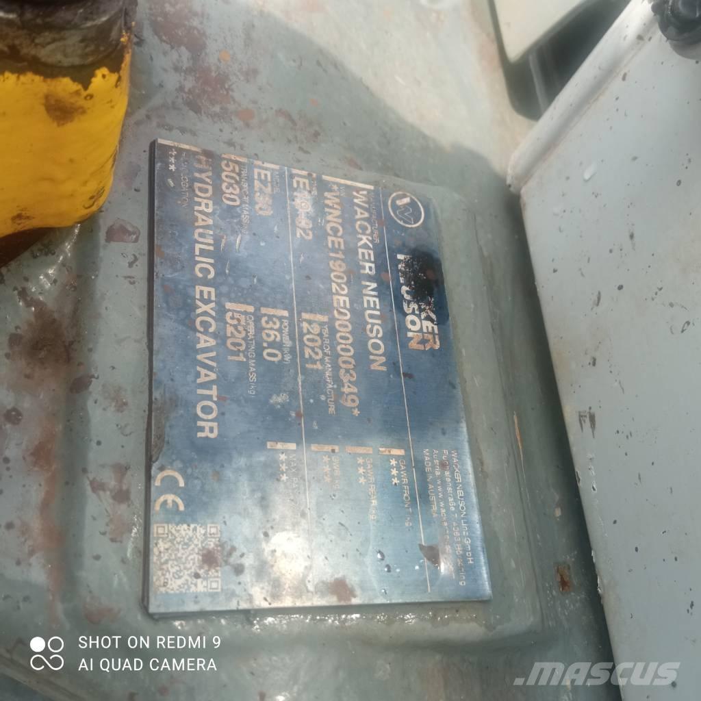 Wacker Neuson EZ 50 Paletli ekskavatörler