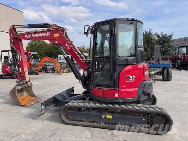 Yanmar Vio 57 Mini ekskavatörler, 7 tona dek