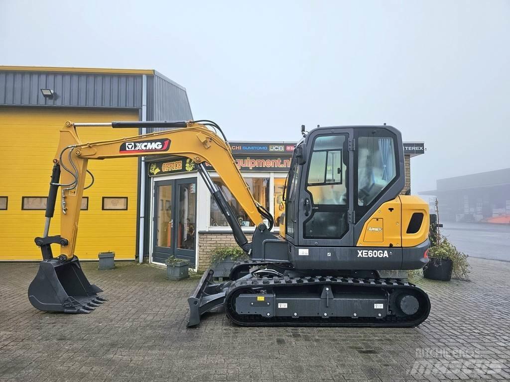 XCMG XE60GA Mini ekskavatörler, 7 tona dek