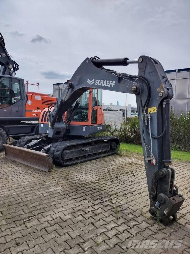 Terex Schaeff TC125 Midi ekskavatörler 7 - 12 t