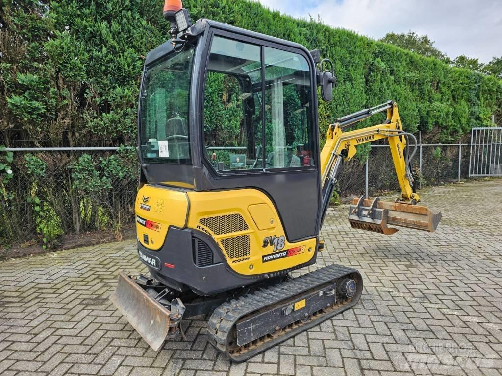 Yanmar SV 18 Mini ekskavatörler, 7 tona dek