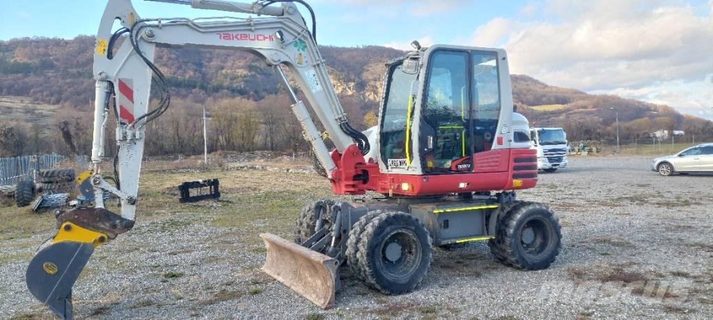 Takeuchi TB 295 W Lastik tekerli ekskavatörler
