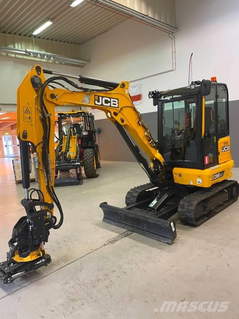 JCB 36 C-1 Mini ekskavatörler, 7 tona dek