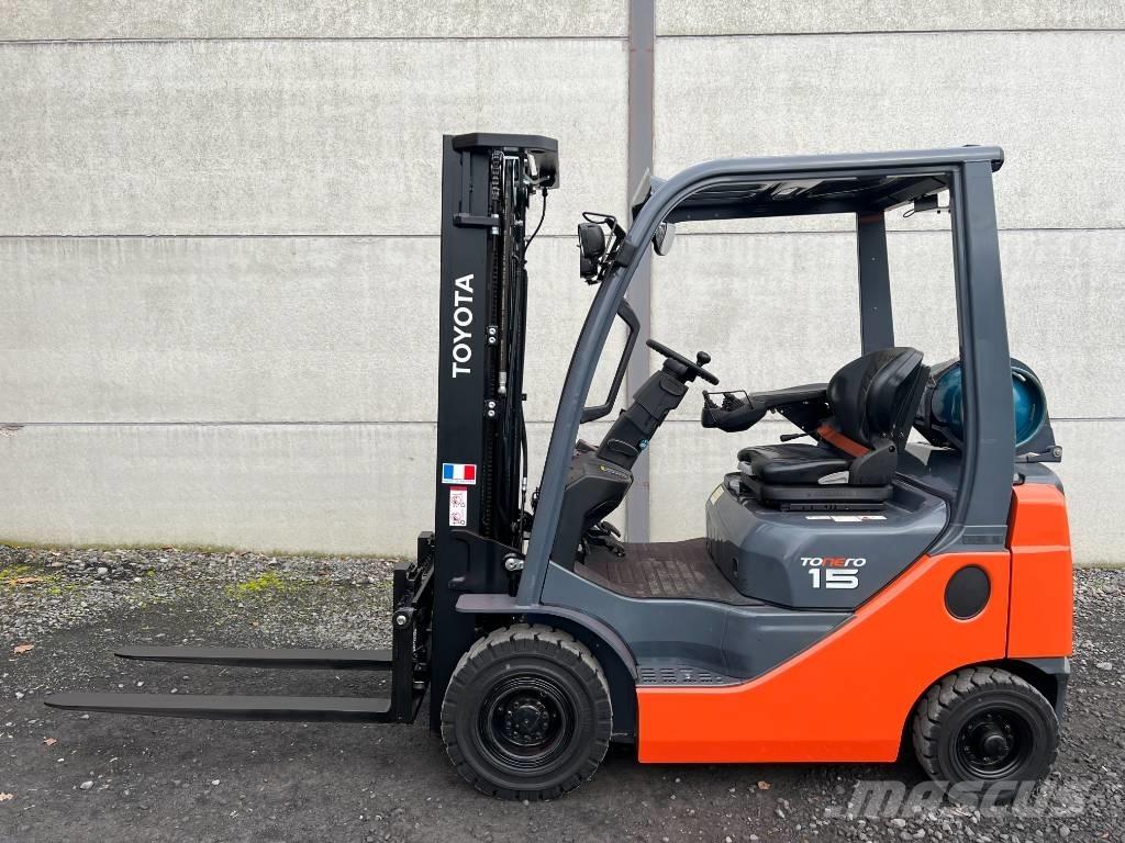 Toyota 02-8 FGF 15 LPG'li forkliftler