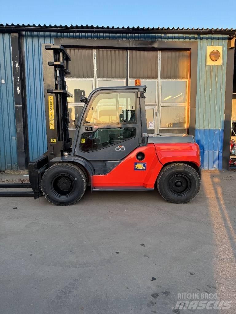 Toyota truck 8FD60N Dizel forkliftler
