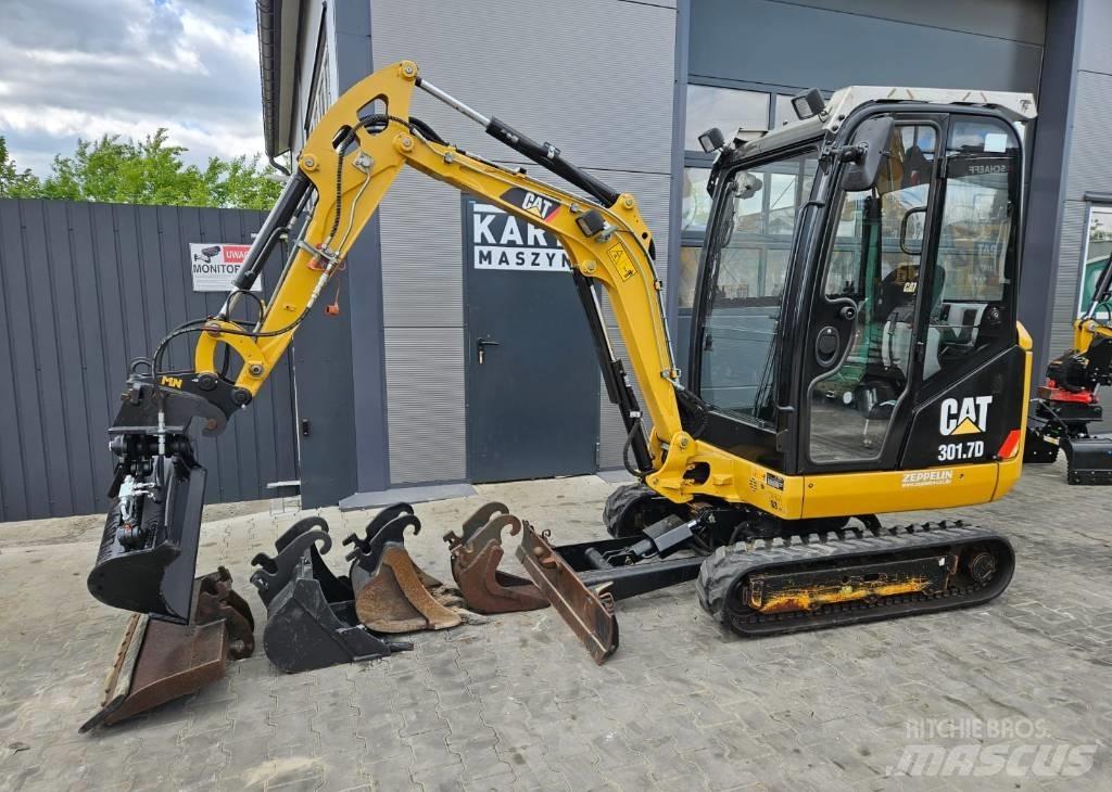 CAT 301.7 D Mini ekskavatörler, 7 tona dek