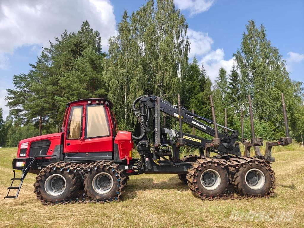Komatsu 855 Tomruk yükleyici traktörler